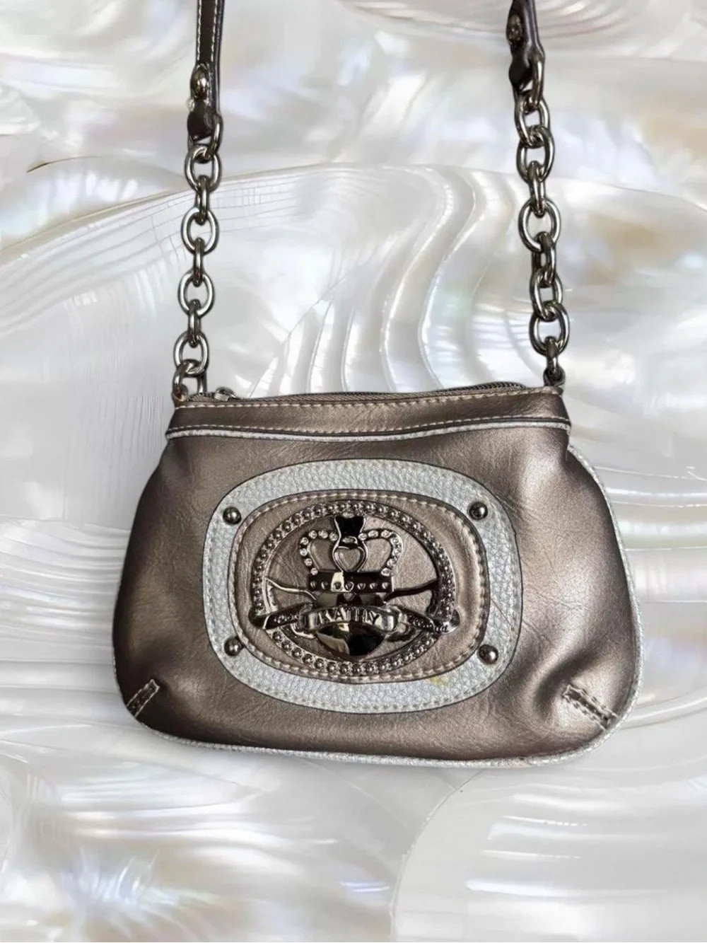 Vintage Kathy Van Zeeland Leather Purse